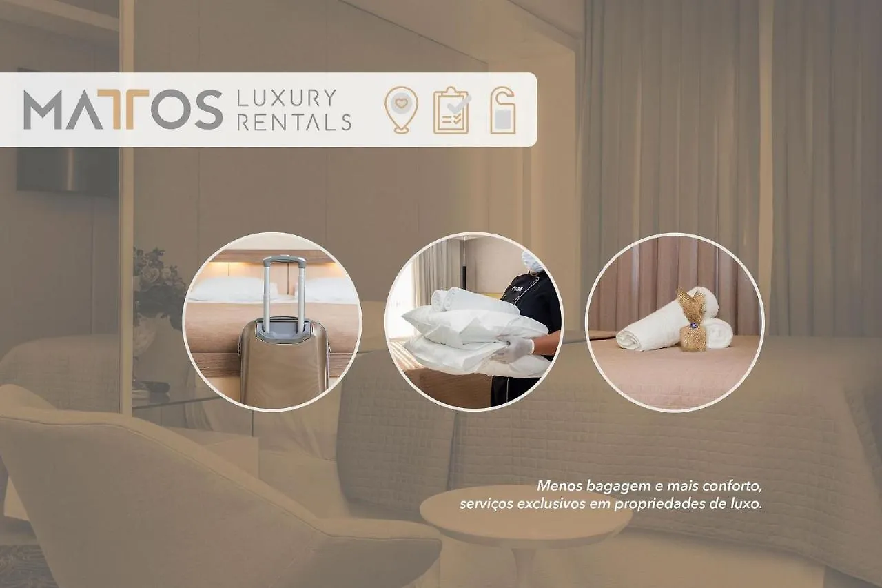 公寓 Porto Madero 301 - Apartamento Moderno Em Condominio Com Piscina E Academia No Rooftop No Centro De Bombinhas. 巴西