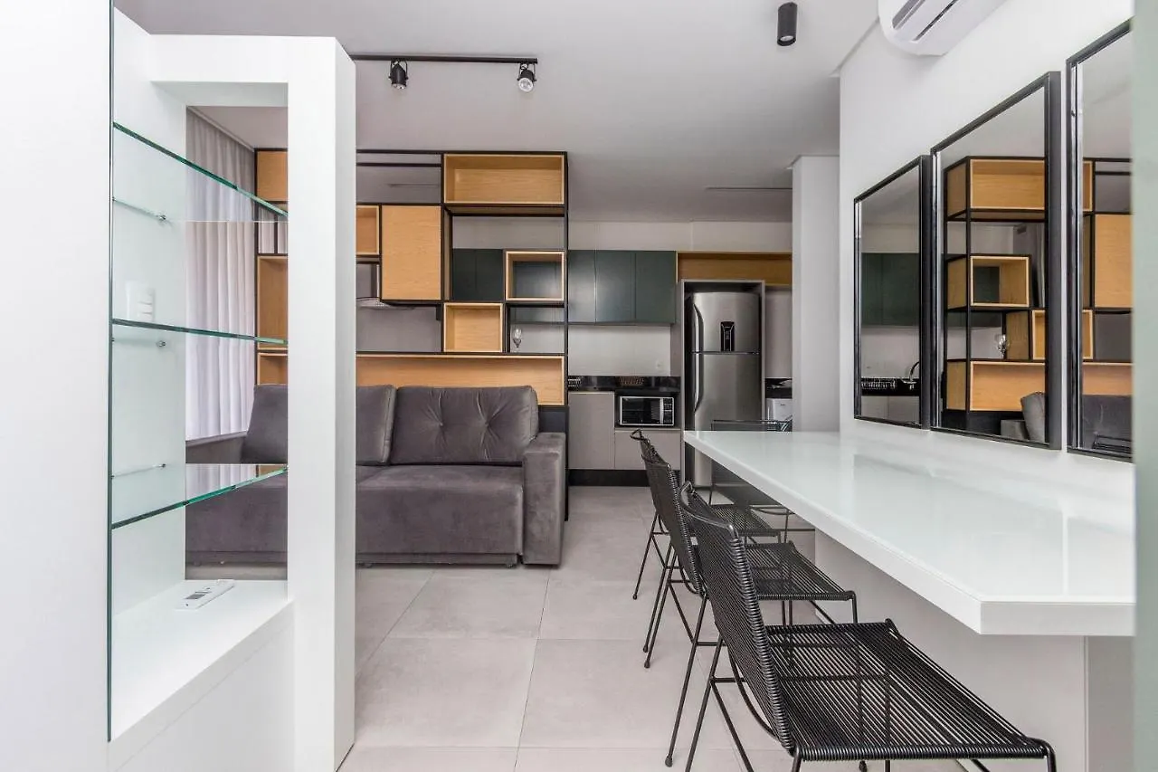 公寓 Porto Madero 301 - Apartamento Moderno Em Condominio Com Piscina E Academia No Rooftop No Centro De Bombinhas.